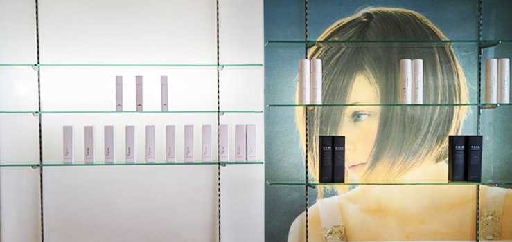 写真：店の商品棚